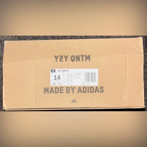 Adidas YZY QNTM “Amber Tint” Size 14